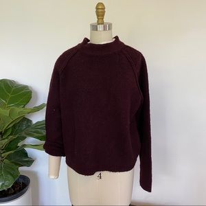 Maroon Willow & Clay Sweater